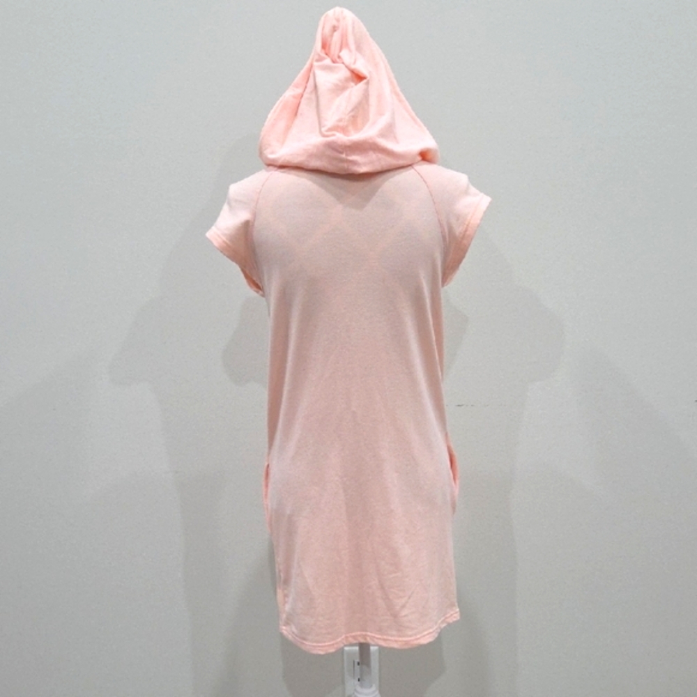Pink Hooded Coverup Dress - Picture 7 of 8